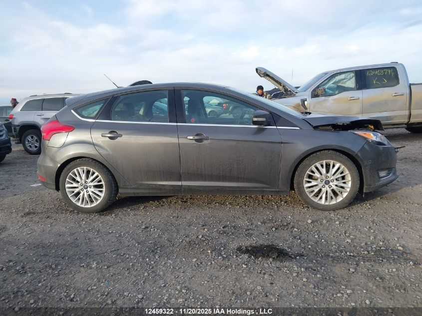 2018 Ford Focus Titanium VIN: 1FADP3N22JL274007 Lot: 12459322