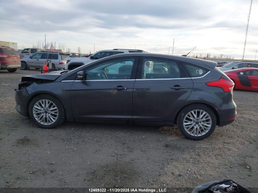 2018 Ford Focus Titanium VIN: 1FADP3N22JL274007 Lot: 12459322