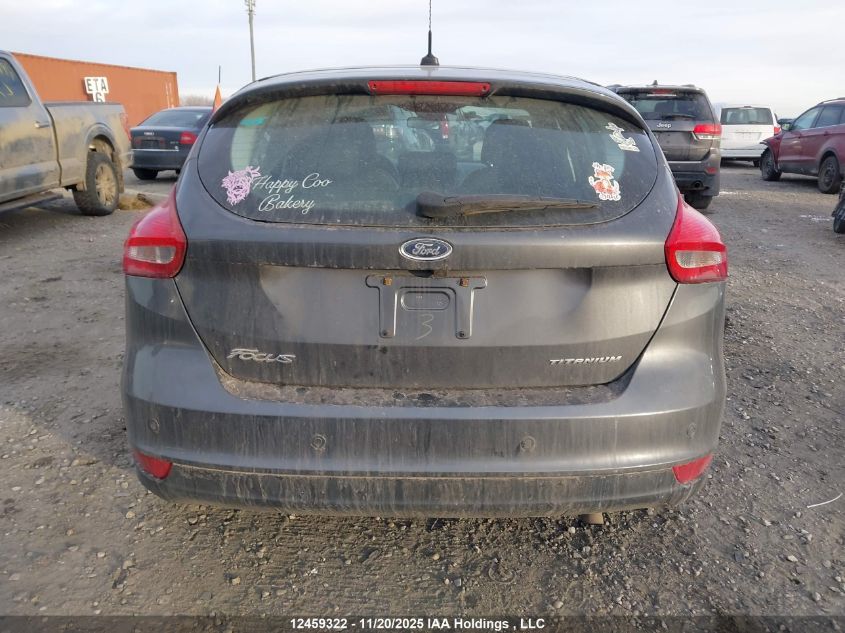 2018 Ford Focus Titanium VIN: 1FADP3N22JL274007 Lot: 12459322