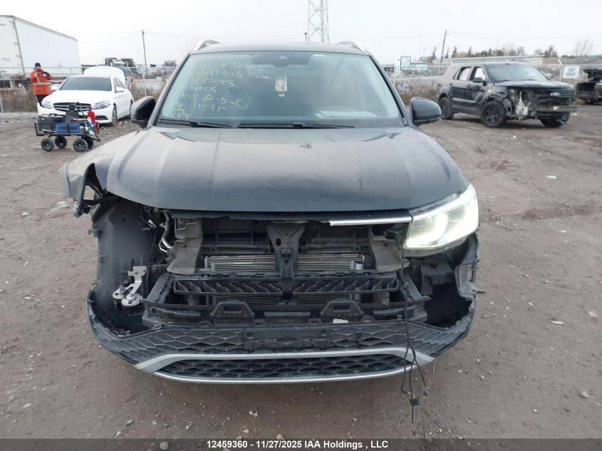 2024 Volkswagen Taos VIN: 3VV4X7B26RM091906 Lot: 12459360