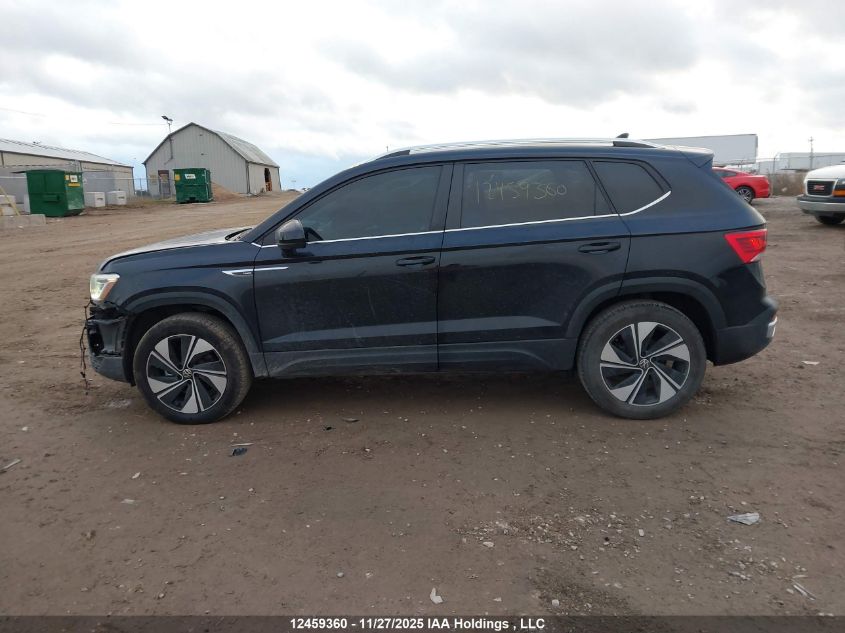 2024 Volkswagen Taos VIN: 3VV4X7B26RM091906 Lot: 12459360