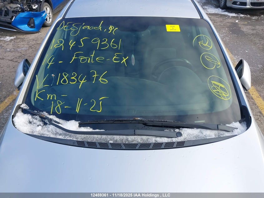 2014 Kia Forte Ex VIN: KNAFX4A86E5183476 Lot: 12459361