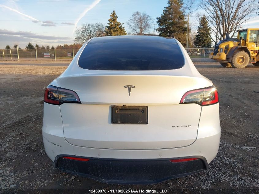 2022 Tesla Model Y VIN: 7SAYGDEE1NF504451 Lot: 12459378