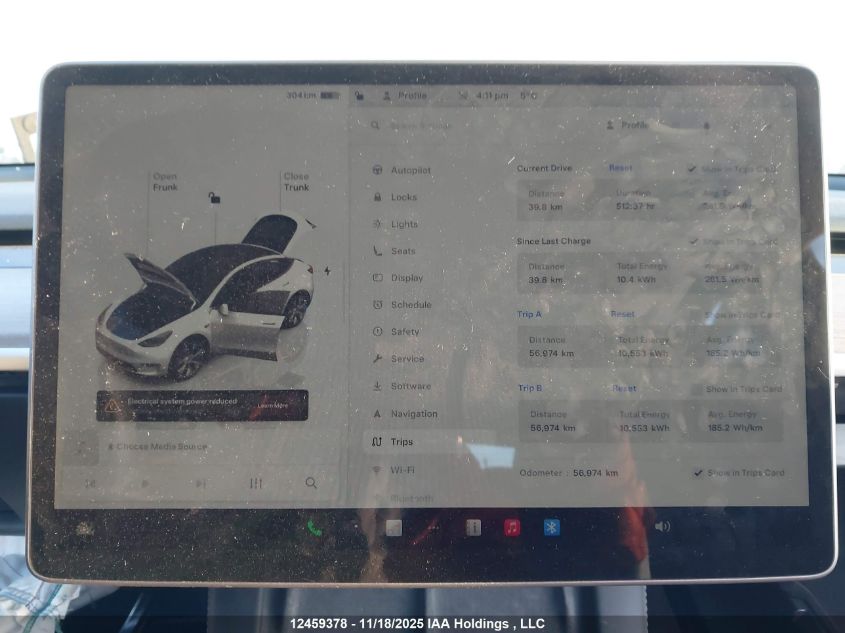 2022 Tesla Model Y VIN: 7SAYGDEE1NF504451 Lot: 12459378