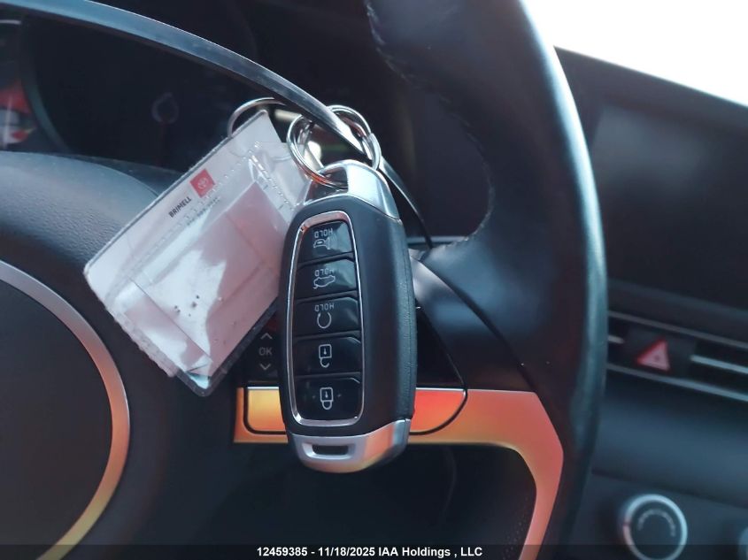 2022 Hyundai Elantra Preferred Ivt VIN: KMHLM4AG2NU305905 Lot: 12459385