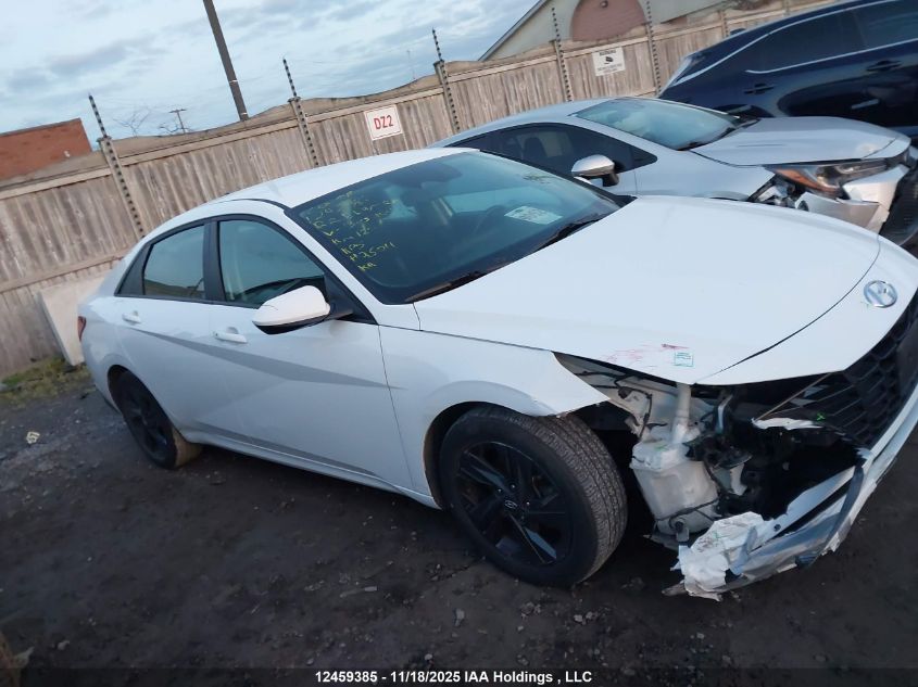 2022 Hyundai Elantra Preferred Ivt VIN: KMHLM4AG2NU305905 Lot: 12459385