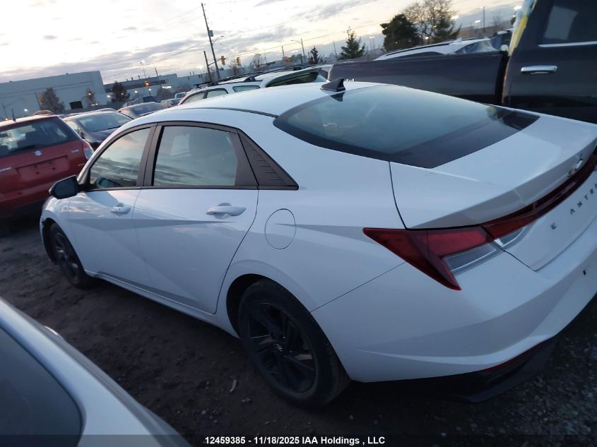 2022 Hyundai Elantra Preferred Ivt VIN: KMHLM4AG2NU305905 Lot: 12459385