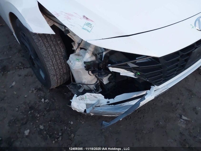 2022 Hyundai Elantra Preferred Ivt VIN: KMHLM4AG2NU305905 Lot: 12459385