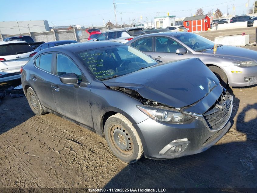 2014 Mazda Mazda3 Gs-Sky VIN: 3MZBM1V73EM108879 Lot: 12459390