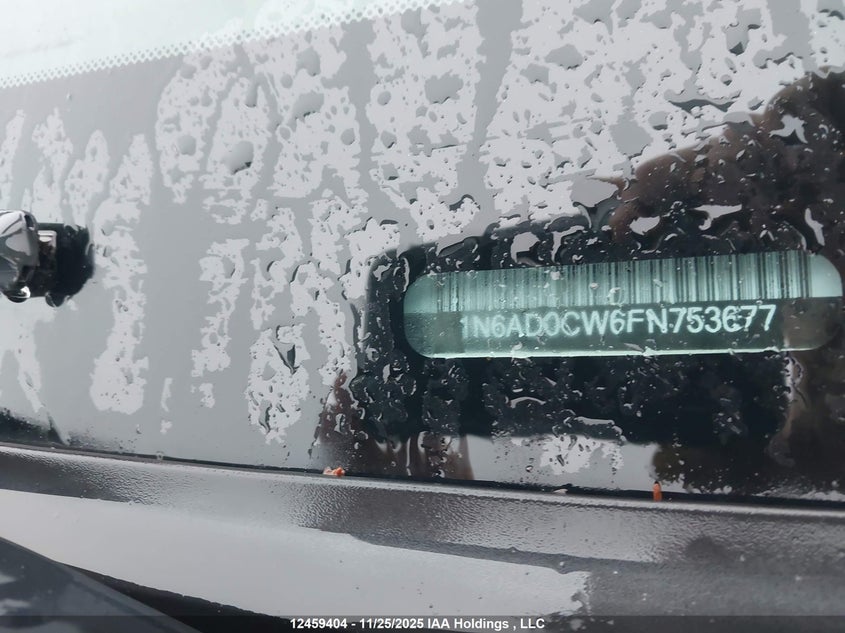 1N6AD0CW6FN753677 2015 NISSAN NAVARA (FRONTIER) photo no. 9