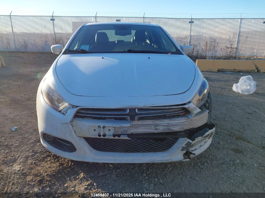 2014 Dodge Dart Limited VIN: 1C3CDFCBXED857867 Lot: 12459407