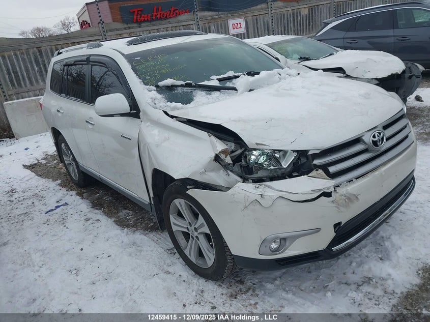 5TDDK3EH0DS214906 2013 Toyota Highlander Limited auction photo 1
