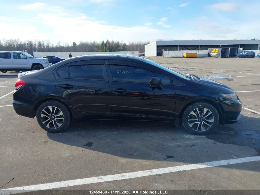 2015 Honda Civic VIN: 2HGFB2E5XFH009637 Lot: 12459430