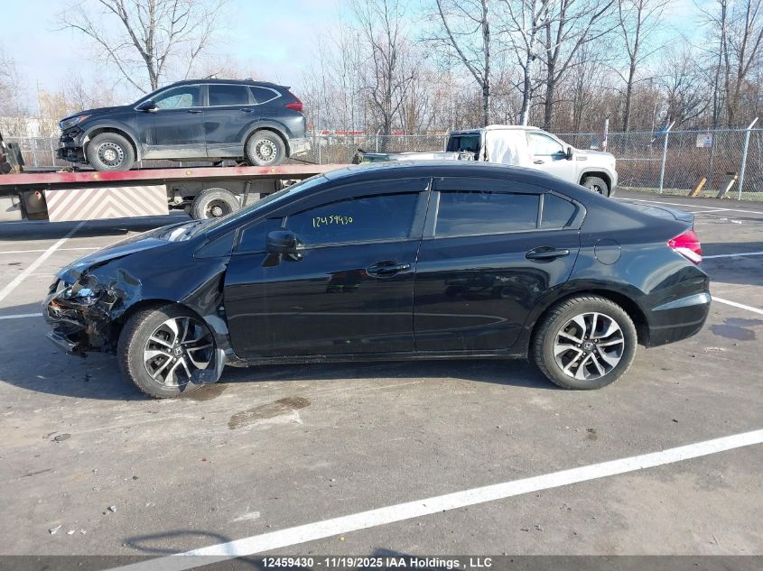 2015 Honda Civic VIN: 2HGFB2E5XFH009637 Lot: 12459430