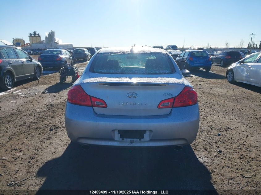 2007 Infiniti G35X VIN: JNKBV61F37M806559 Lot: 12459499