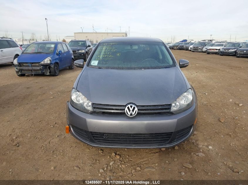 2010 Volkswagen Golf 2.5L Sportline/2.5L Trendline VIN: WVWBA7AJXAW112521 Lot: 12459507