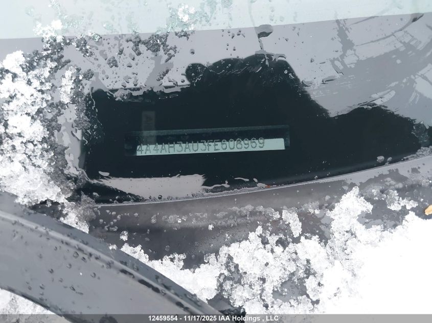 2015 Mitsubishi Rvr VIN: 4A4AH3AU3FE608969 Lot: 12459554