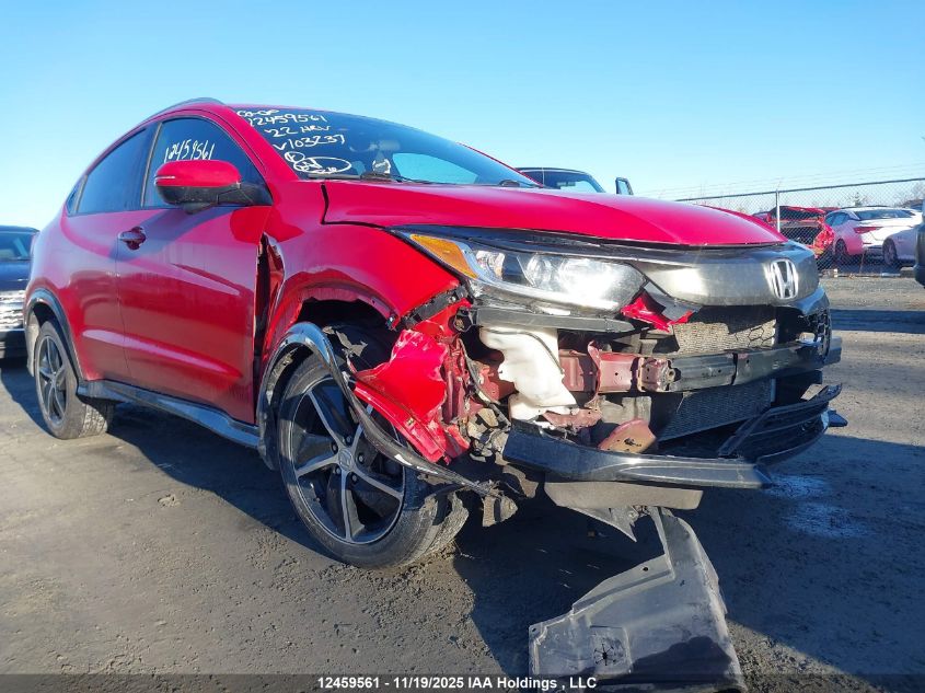 2022 Honda Hr-V Sport VIN: 3CZRU6H23NM103237 Lot: 12459561