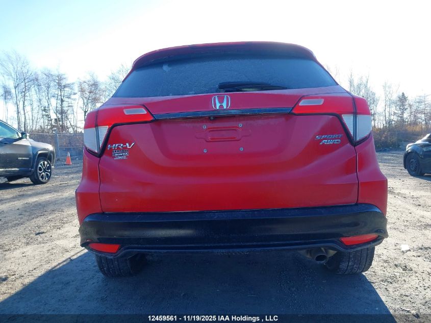 2022 Honda Hr-V Sport VIN: 3CZRU6H23NM103237 Lot: 12459561