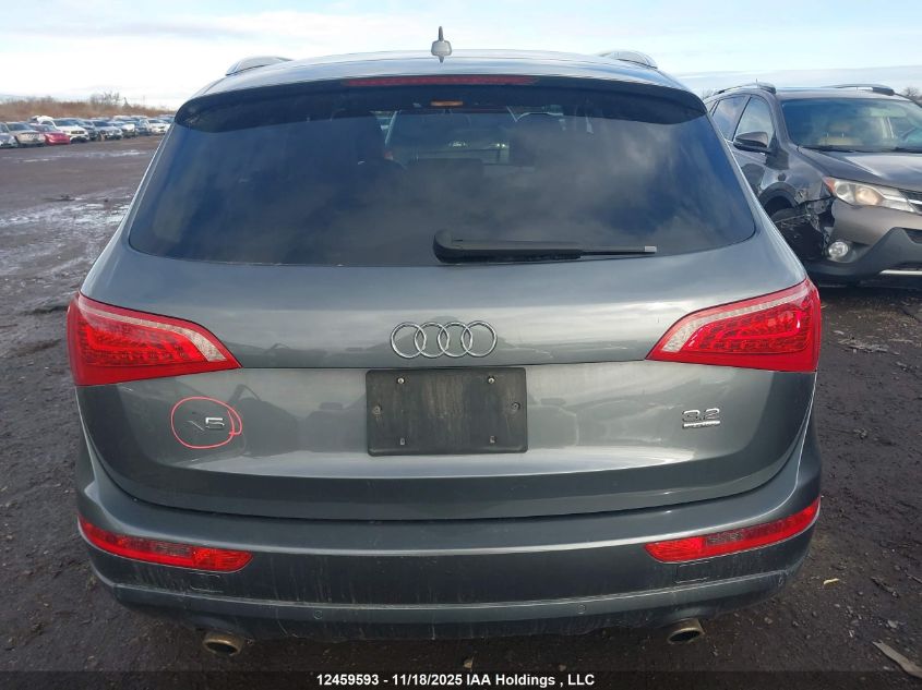 2012 Audi Q5 3.2 VIN: WA1CKCFP1CA100467 Lot: 12459593