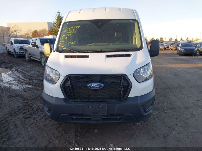 2021 Ford Transit T-250 VIN: 1FTBR2C83MKA72803 Lot: 12459594