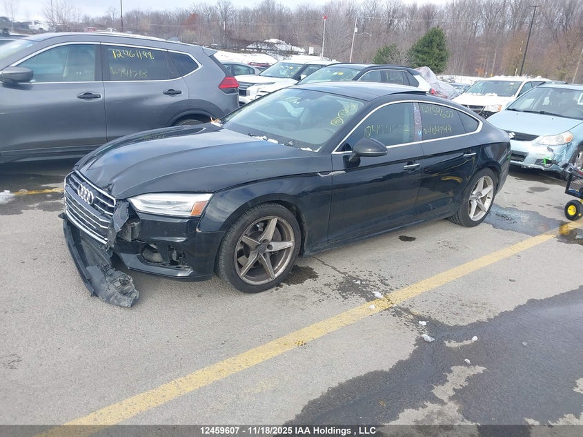 Vin: wauancf52ja104749, lot: 2844333, audi a5 20182