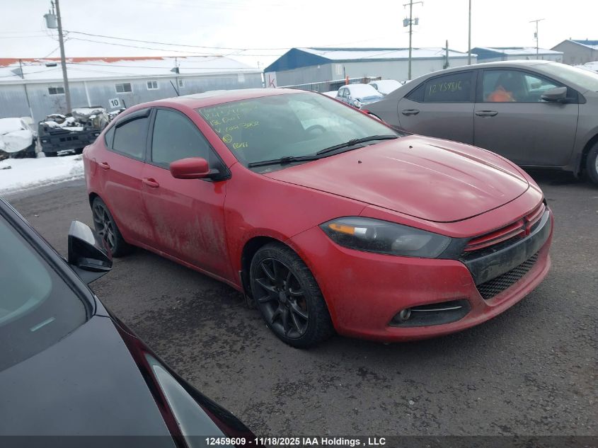 2013 Dodge Dart Sxt VIN: 1C3CDFBH9DD204306 Lot: 12459609
