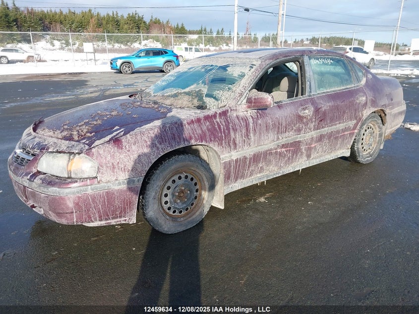 2G1WF52E549341400 2004 CHEVROLET IMPALA photo no. 2