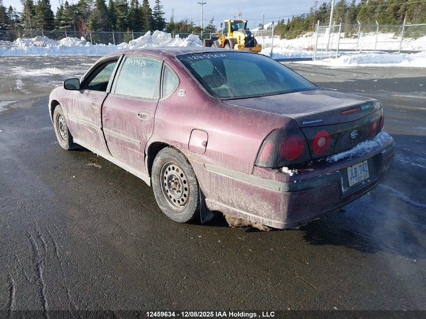 2G1WF52E549341400 2004 CHEVROLET IMPALA photo no. 3