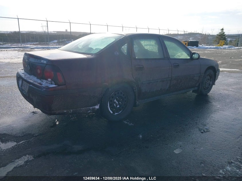 2G1WF52E549341400 2004 CHEVROLET IMPALA photo no. 4