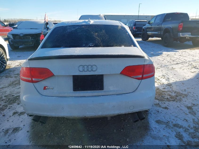 2012 Audi S4 Premium VIN: WAUFGCFL8CA111366 Lot: 12459642