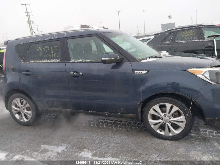 2014 Kia Soul + VIN: KNDJP3A5XE7106742 Lot: 12459647