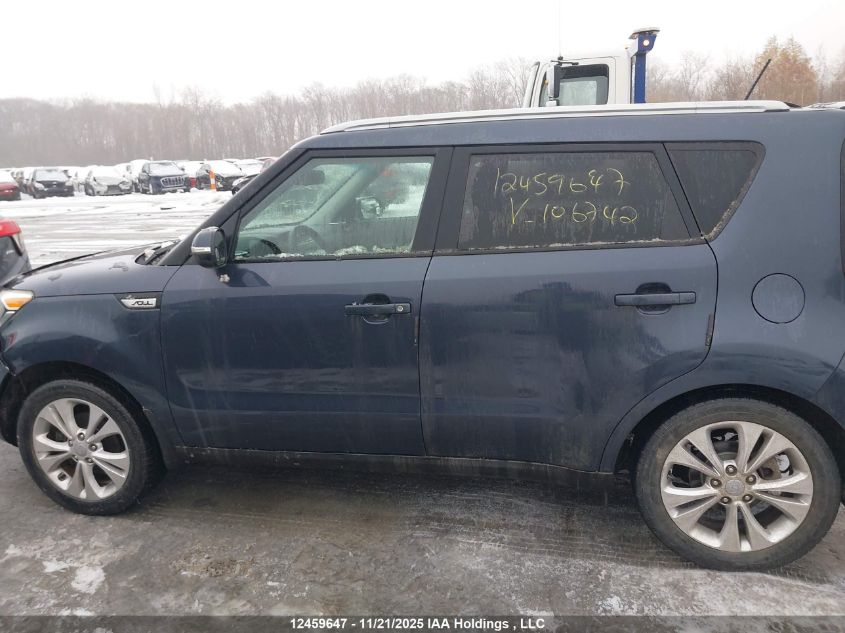 2014 Kia Soul + VIN: KNDJP3A5XE7106742 Lot: 12459647