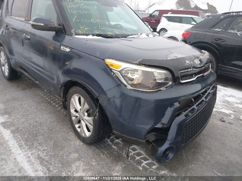 2014 Kia Soul + VIN: KNDJP3A5XE7106742 Lot: 12459647