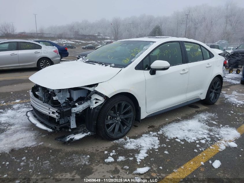 2025 Toyota Corolla Le/Se VIN: JTDBDMHEXS3024960 Lot: 12459649