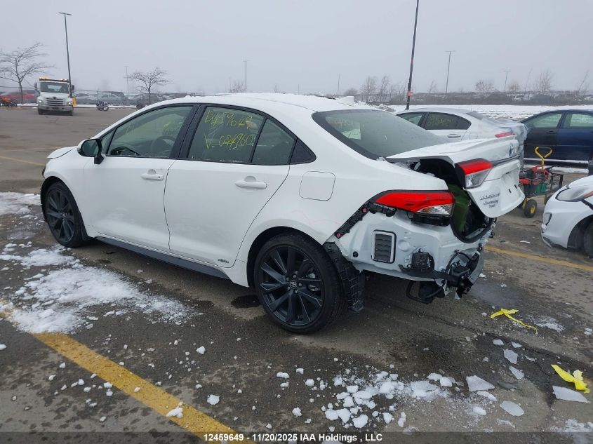 2025 Toyota Corolla Le/Se VIN: JTDBDMHEXS3024960 Lot: 12459649
