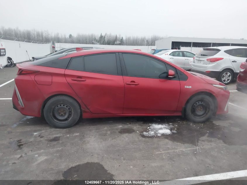 2018 Toyota Prius Prime Upgrade VIN: JTDKARFP4J3091613 Lot: 12459667