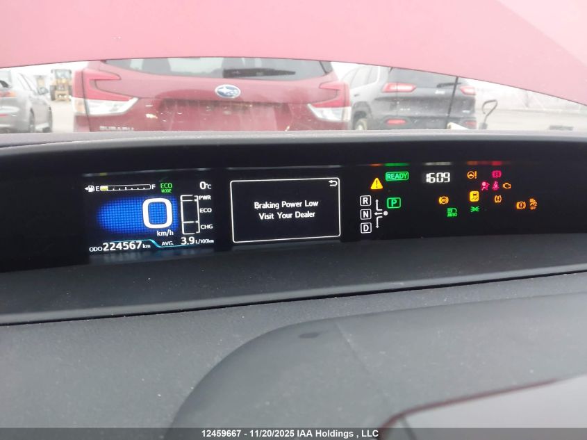 2018 Toyota Prius Prime Upgrade VIN: JTDKARFP4J3091613 Lot: 12459667