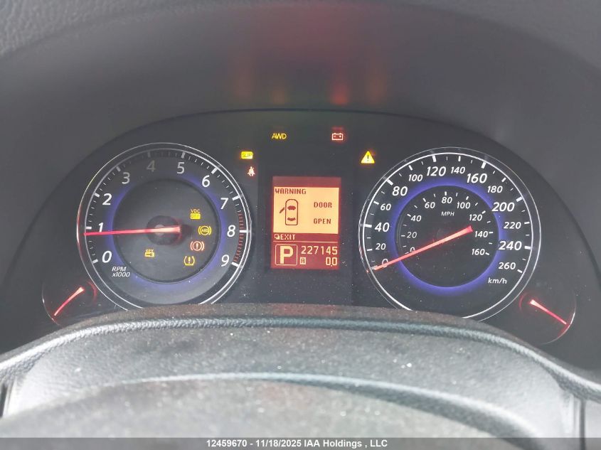 2009 Infiniti G37X VIN: JNKCV61F69M051561 Lot: 12459670