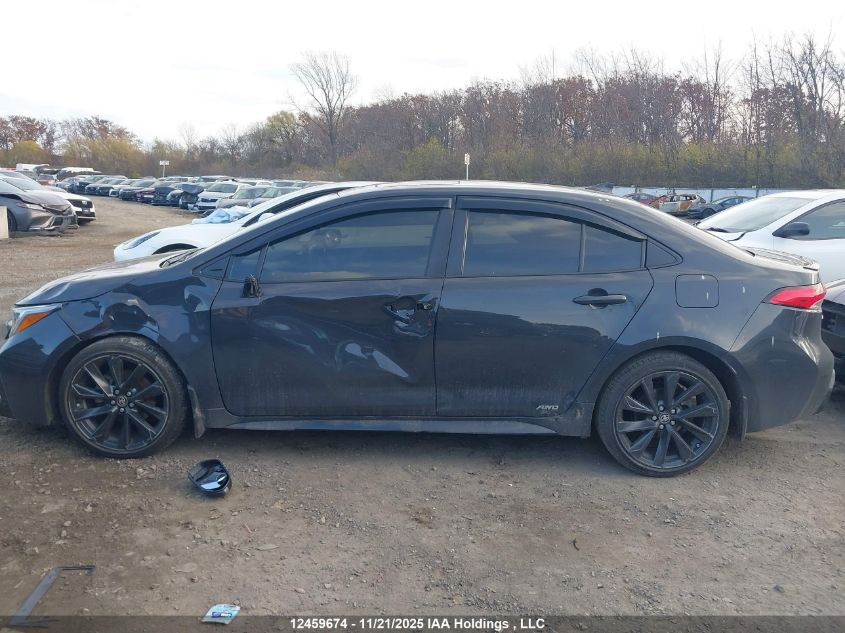 2024 Toyota Corolla Hybrid VIN: JTDBDMHE3R3009890 Lot: 12459674