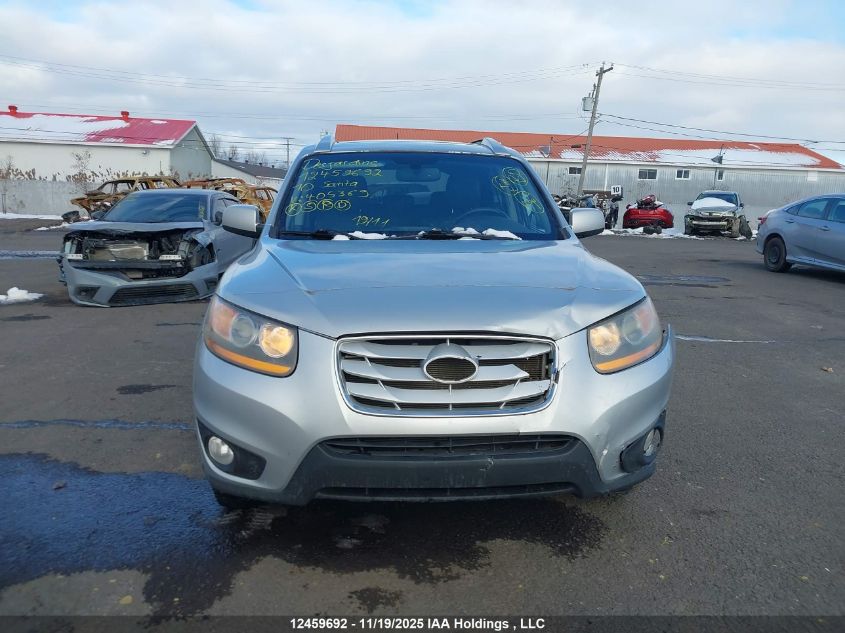 2010 Hyundai Santa Fe Se VIN: 5NMSHDAG3AH405369 Lot: 12459692