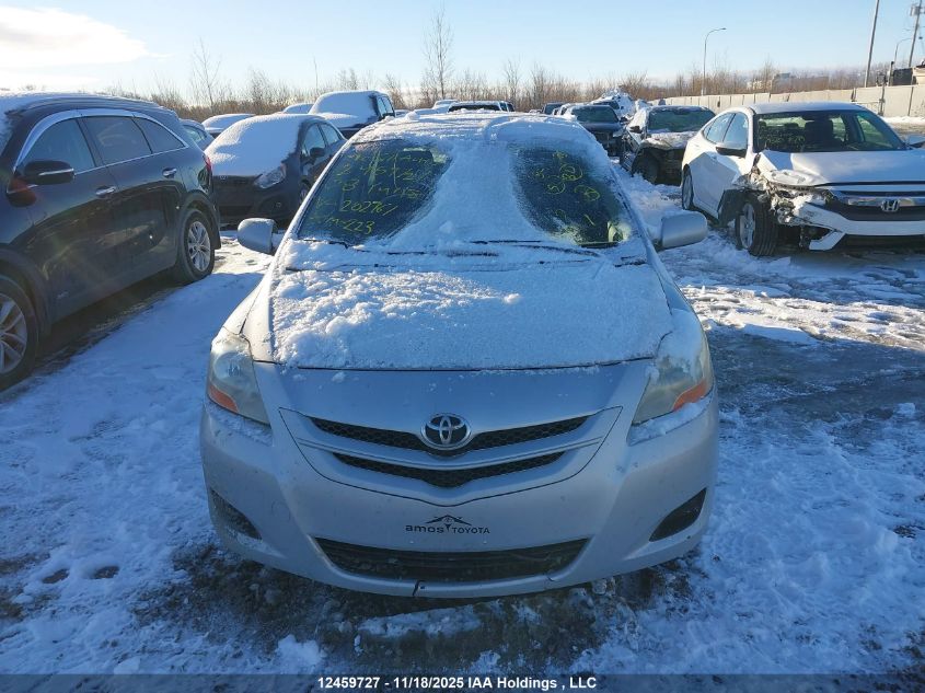 2008 Toyota Yaris VIN: JTDBT923X81202961 Lot: 12459727