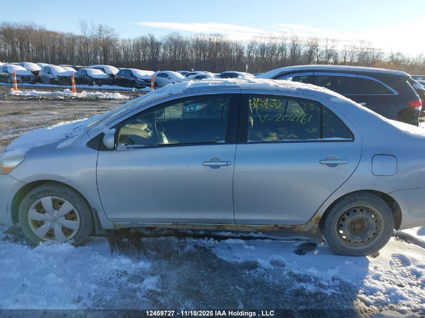 2008 Toyota Yaris VIN: JTDBT923X81202961 Lot: 12459727