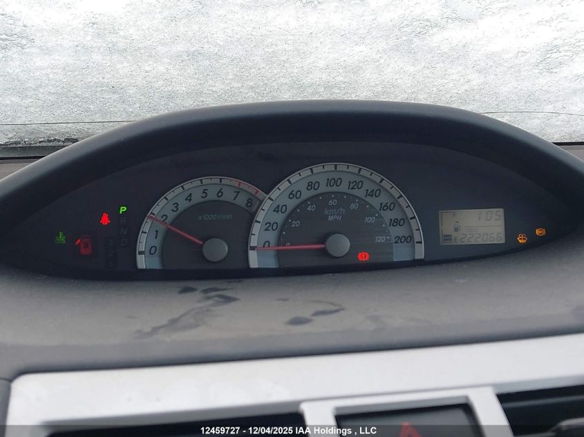 2008 Toyota Yaris VIN: JTDBT923X81202961 Lot: 12459727