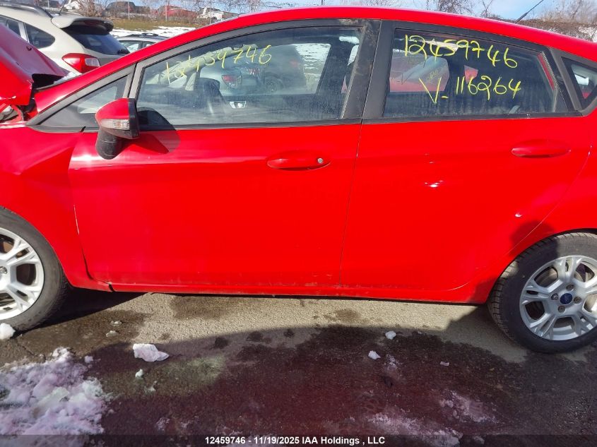 2015 Ford Fiesta Se VIN: 3FADP4EJ7FM116264 Lot: 12459746