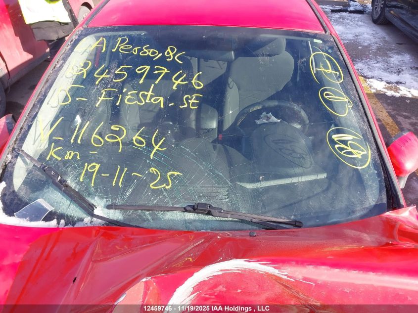 2015 Ford Fiesta Se VIN: 3FADP4EJ7FM116264 Lot: 12459746