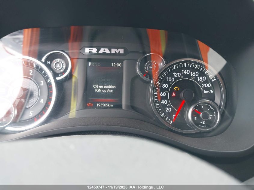 2021 Ram 2500 Big Horn VIN: 3C6UR5DL0MG505442 Lot: 12459747