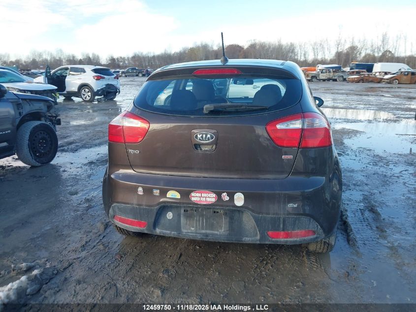 2012 Kia Rio Ex/Lx/Lx+/Sx VIN: KNADM5A38C6734265 Lot: 12459750