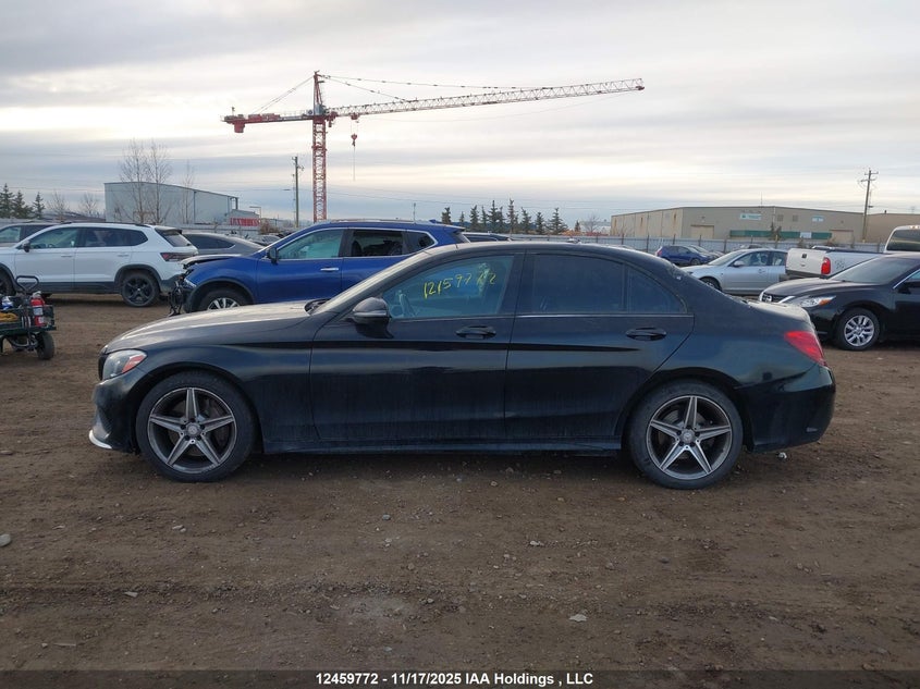 2017 Mercedes-Benz C 300 4Matic VIN: 55SWF4KB8HU205611 Lot: 12459772