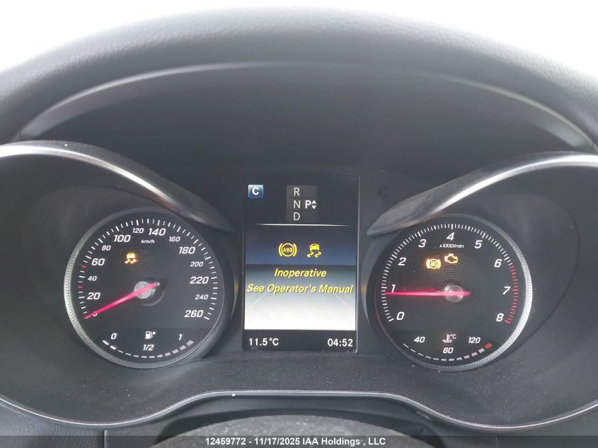 2017 Mercedes-Benz C 300 4Matic VIN: 55SWF4KB8HU205611 Lot: 12459772